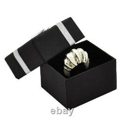 100 Black Silver Bow Jewelry Ring Gift Packaging Jewelry Ring Display Box Ring