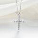 18K Silver Plated Cross Gold Pendant 925 Necklace Crucifix Jewelry Crucifix Gift