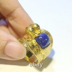 18K gold sterling silver egyptian ring egypt gift rings for men women size 4 8