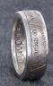 1921 90% Silver Morgan Dollar Double Side Coin Ring Sz 11-22 Half Cool Man Gift