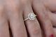 1ct Mossanite Promise Ring Wedding Ring Anniversary Gift For Her