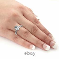 2.75 Ct Oval Simulated Diamond Solitaire Ring Jewelry Gift 925 Sterling Silver