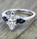 2Ct White Marquise Cut CZ Women Jewelry Gift Engagement Ring in 925 Silver