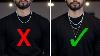 5 Chain Wearing Rules All Men Must Know