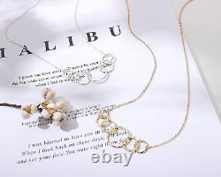 60th Birthday Gift Necklace for Woman Elegant Jewelry in Gift Box