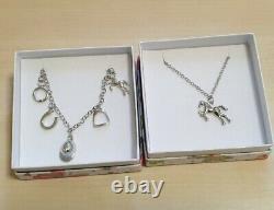 90 Wholesale Jewellery Gift Boxed Horse Necklace & Bracelets Job Lot £1 Each