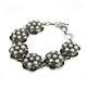 925 Sterling Silver Antique Look Jewelry Gift For Woman Natural Pearl Bracelets