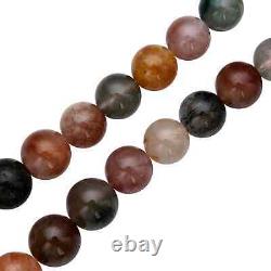 925 Sterling Silver Beaded Necklace Women Size 20 Ct 443 Jewelry Birthday Gifts