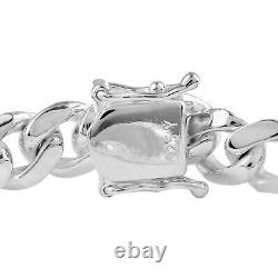 925 Sterling Silver Chain Bracelet Bridal Jewelry Gift For Women Size 8