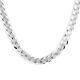 925 Sterling Silver Chain Necklace Wedding Women Jewelry For Gift Size 24