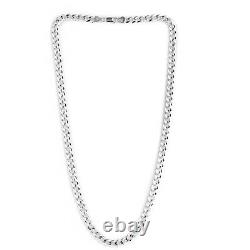 925 Sterling Silver Chain Necklace Wedding Women Jewelry For Gift Size 24