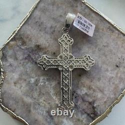 925 Sterling Silver Cross Pendant Fine Jewelry Gifts Deals Sales Religious Buys