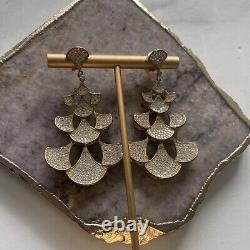 925 Sterling Silver & Elegant Drop Earrings jewelry NWT Gift Deal wedding Bride