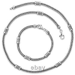 925 Sterling Silver Italy Chains Necklace Thin Style Men Women Gift VY Jewelry