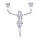 925 Sterling Silver Jesus Religious Charm Pendant Fine Jewelry Gift for Mens