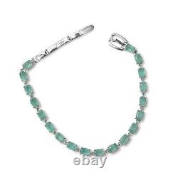 925 Sterling Silver Jewelry For Women Gift Bracelet Grandidierite Size 8 Ct 7.7