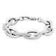 925 Sterling Silver Link Bracelet Jewelry Gift for Women Size 7.5