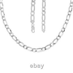 925 Sterling Silver Link Necklace Jewelry Gift for Women 39 Grams Size 24