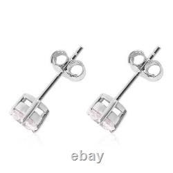 925 Sterling Silver Moissanite Stud Earrings Necklace Pendant 18 Set Ct 1.8