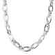 925 Sterling Silver Platinum Plated Chain Necklace Jewelry Gift 24 Grams Size 20