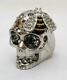 Alexander McQueen Silver Bee Skull Ring sz11 Boxed, Perfect Gift