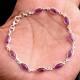 Amethyst Bracelet, 925 Sterling Silver, Handmade Bracelet, Designer Jewelry, Gift