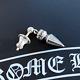 Authentic Chrome Hearts Drop Spike Small Dangling Earring + CH Pouch & Gift Bag