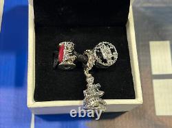 Authentic Pandora Disney Cinderella 3 Charm Gift Set 925 Sterling Silver Charms
