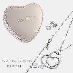Authentic Pandora Silver Always in My Heart Valentines Gift Set 2015 USB792890