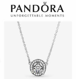 Authentic Pandora Vintage Circle Collier Necklace Mothers Day Gift With Box New