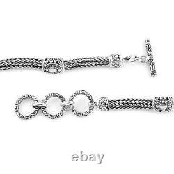 BALI LEGACY 925 Sterling Silver Bracelet Jewellery Gift for Women Size 6.75