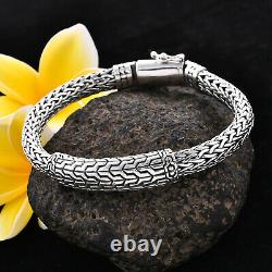 BALI LEGACY 925 Sterling Silver Bracelet Jewelry for Her Size 6.5 Gift
