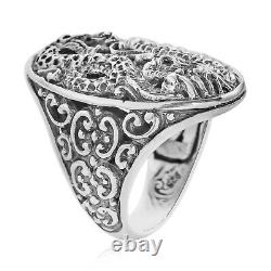 BALI LEGACY 925 Sterling Silver Dragon Ring Jewelry Gift for Women Size 5