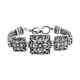 BALI LEGACY 925 Sterling Silver Flower Bracelet Jewelry Gift for Women Size 8