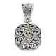 BALI LEGACY 925 Sterling Silver Natural White Topaz Pendant 9 Grams Jewelry Gift