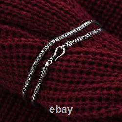 BALI LEGACY 925 Sterling Silver Tulang Naga Chain Necklace Jewelry Gift Size 20