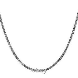 BALI LEGACY 925 Sterling Silver Tulang Naga Chain Necklace Jewelry Gift Size 20