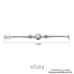 BALI LEGACY Bracelet 925 Sterling Silver Mabe Pearl Size 7.5 Boho Gifts Jewelry