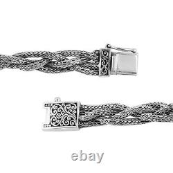 BALI LEGACY Gift Jewelry Bracelet 925 Sterling Silver Tulang Naga Boho Size 8.5