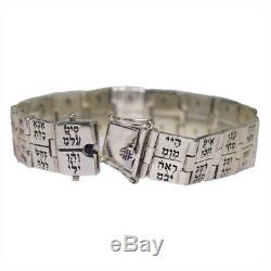 Bracelet 72 Names of God Kabbalah Bangle King Solomon Jewelry Gift Silver 925
