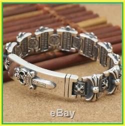 Bracelet Dagger ID Hearts Recommended 925 Silver Bracelet Men Women Best Gift