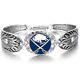 Buffalo Sabres Hockey Fan Gift Womens Sterling Silver Bracelet Jewelry D3