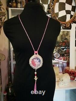 Cat necklace protective talisman medallion amulet charm luxury jewelry pendant 6