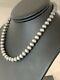 Childrens Petite Gift Navajo Pearls 8mm Sterling Silver Bead Necklace 15 4323