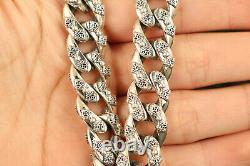 China rare s925 silver fork statue bracelet collectable noble gift