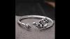 Christmas Gift 100 999 Sterling Silver Bangle Opening Fine Jewelry For Women Jewelry Lotus Lotus Bu