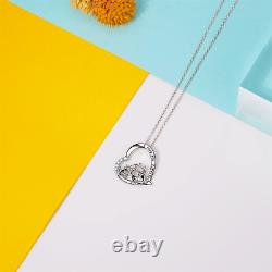 Cow Necklace for Women 925 Sterling Silver Cow Gifts Pendant Jewelry Birthday fo