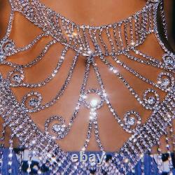 Crystal body Jewelry Body chain Harness bikini set Rhinestone Jewelry Gift For W