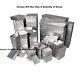 Economy Silver Gift Boxes Wholesale Jewelry Coins Collectibles Packaging Boxes