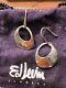 Ed Levin hammered sterling silver earrings. Perfect Gift